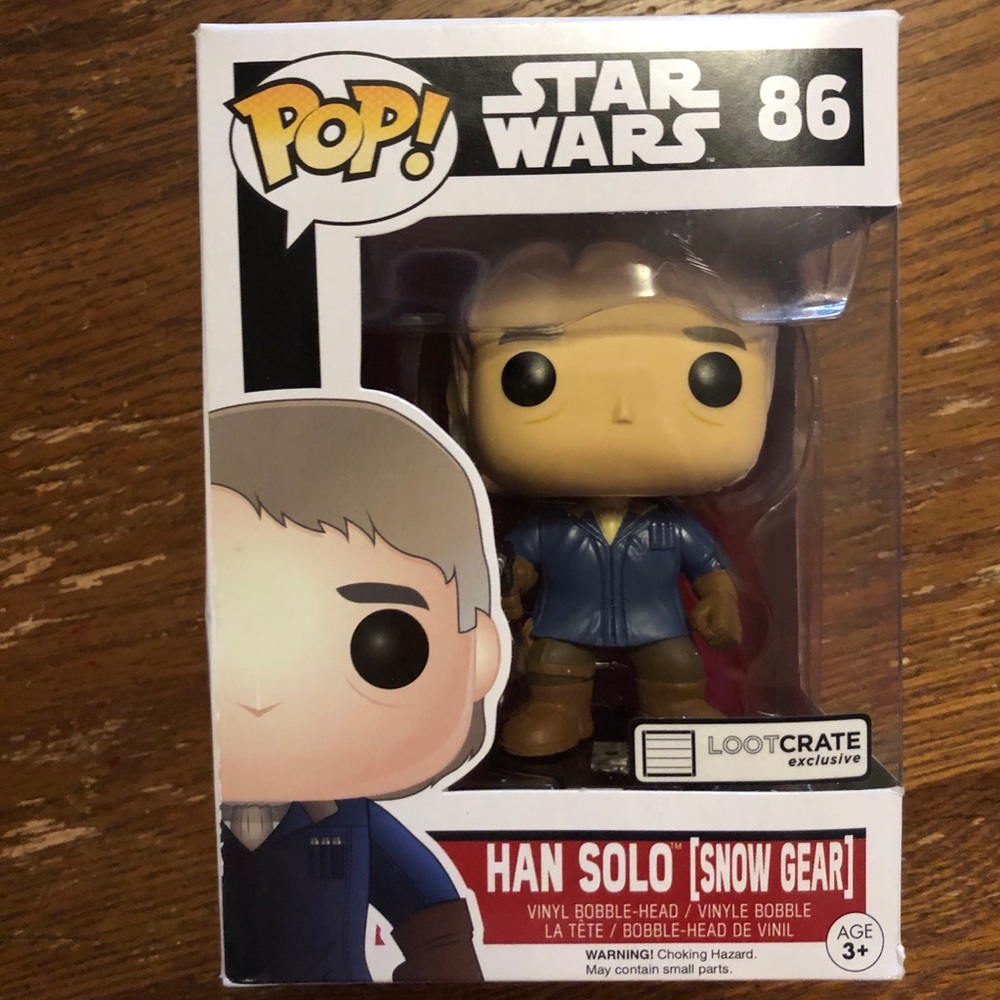 Pop StarWars 86 Han Solo Snow Gear